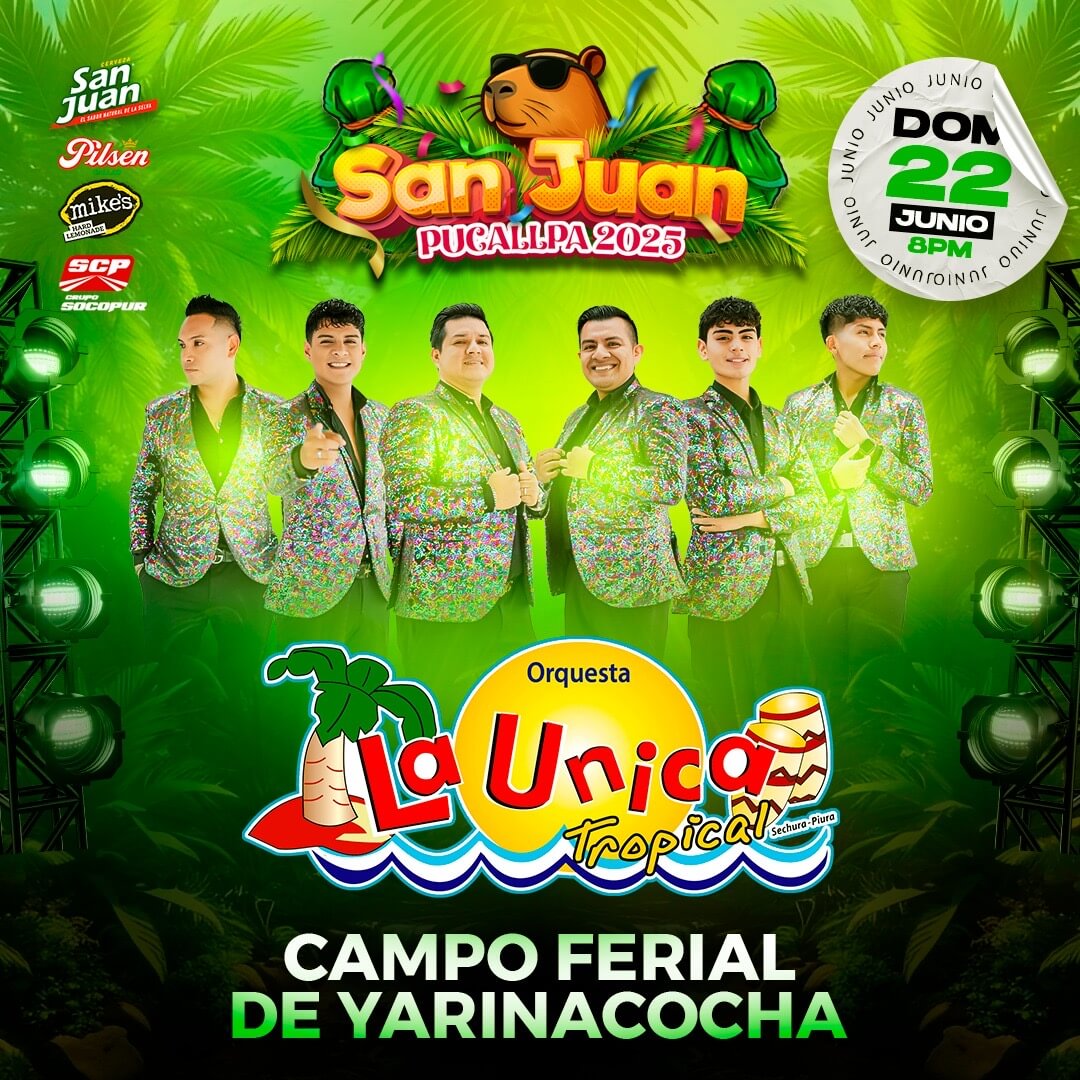 La Unica Tropical en Campo Ferial de Yarinacocha de Pucallpa